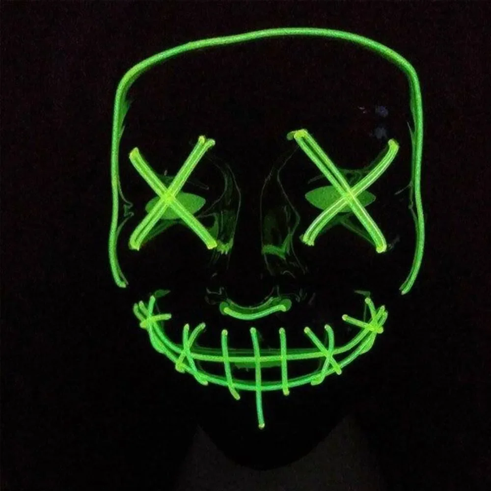 Halloween Purge LED Light Up Mask